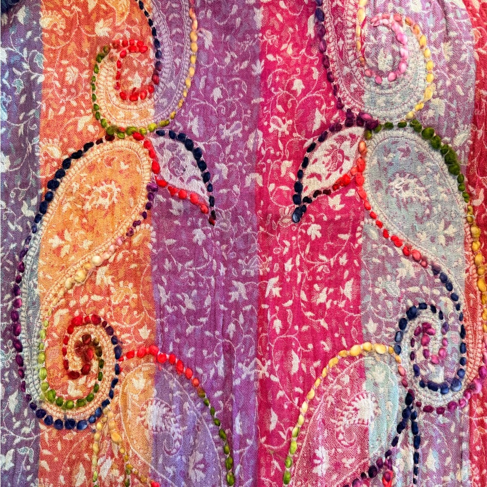 Anthropologie Raj - OS - Colorful Bohemian Infinity Scarf - Picture 8 of 8